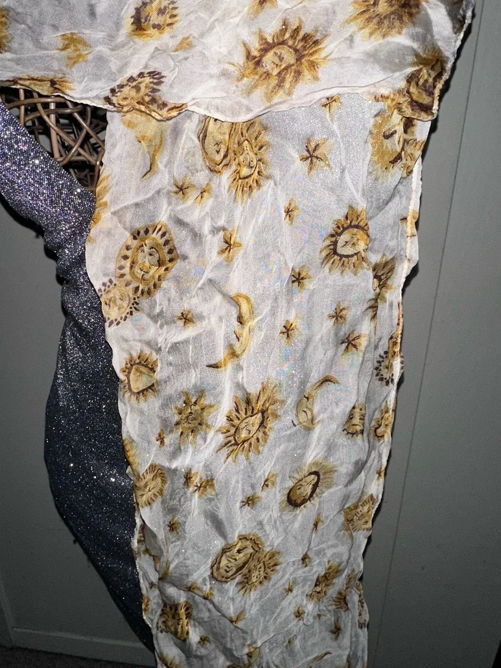 Celestial Sheer Scarf 66 x 12